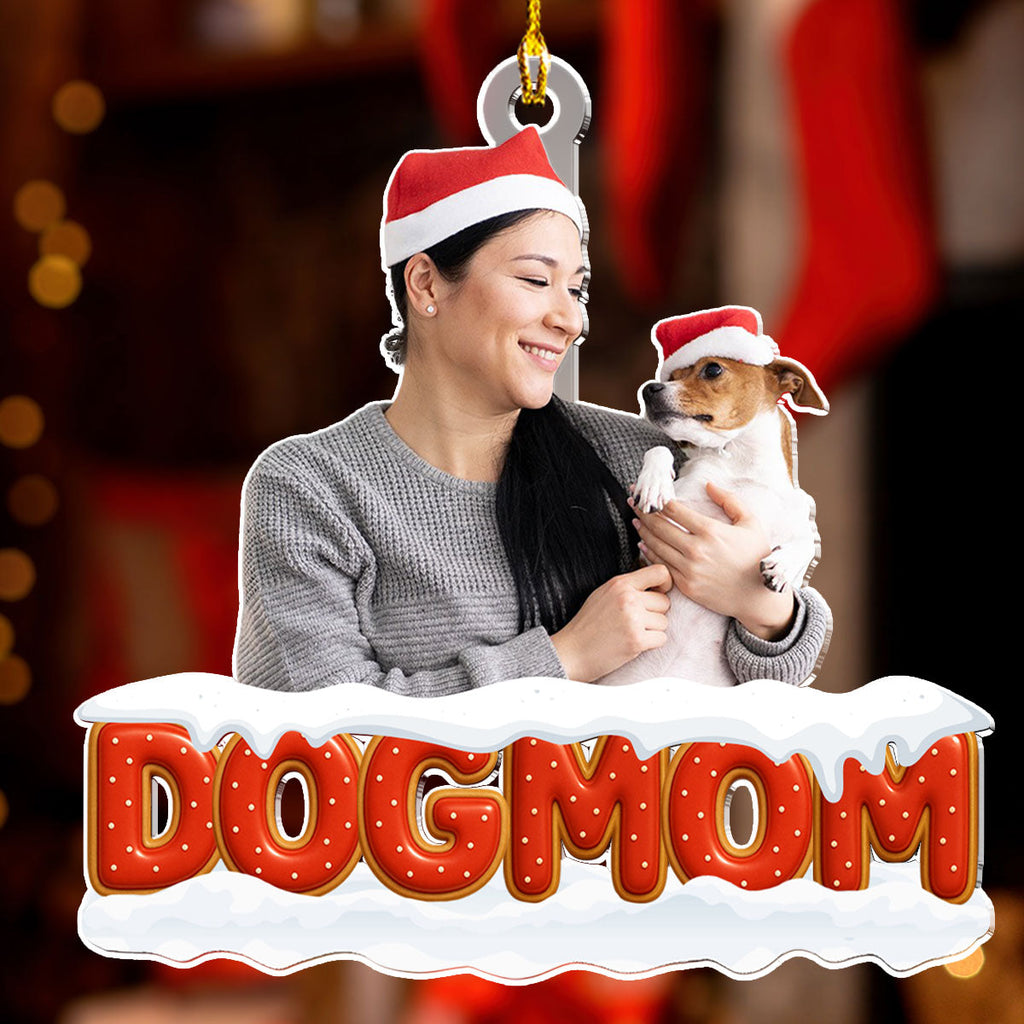 Custom Photo Keepsake Christmas Ornament • Our Unbroken Bond Photo - Personalized 3D Effect Acrylic Ornament