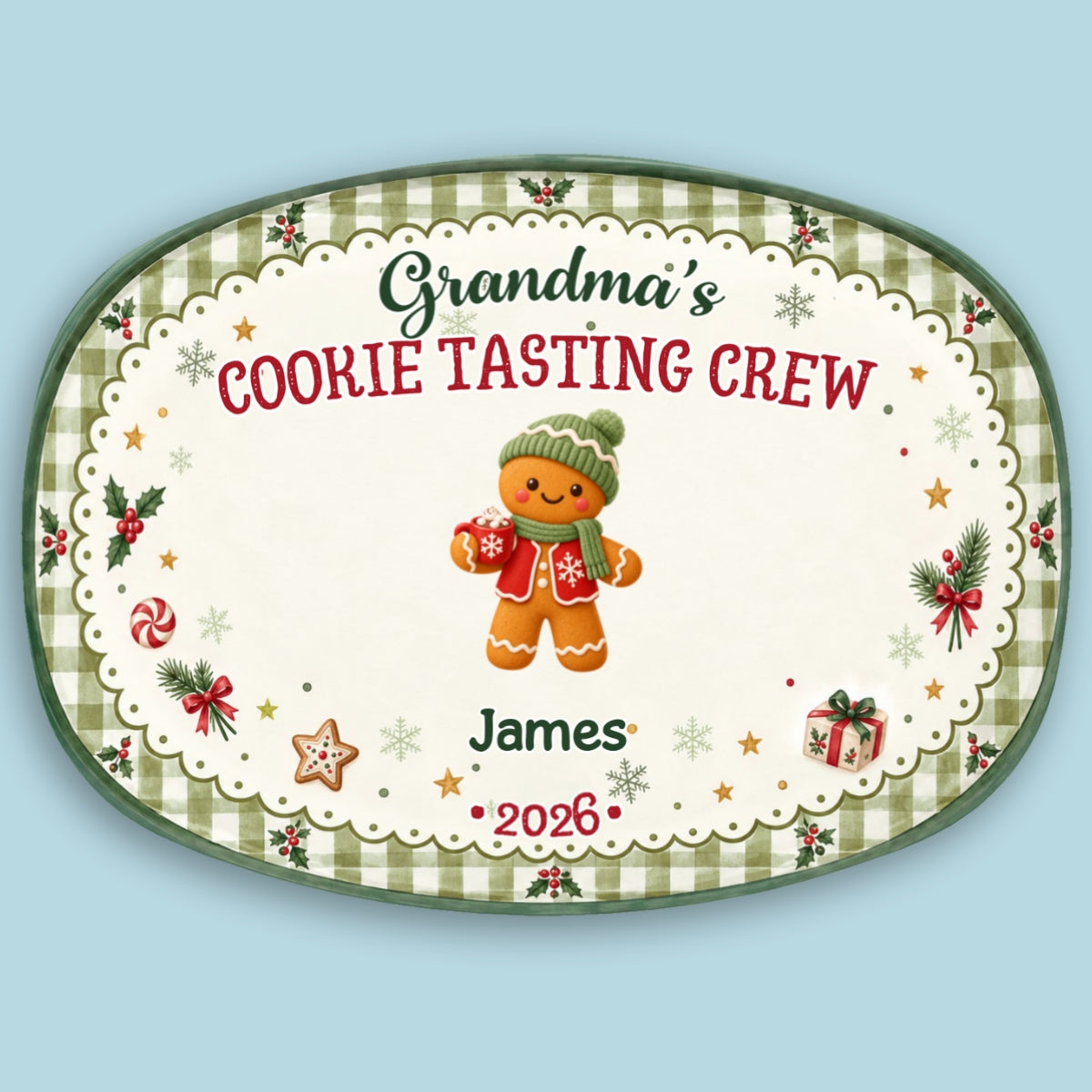 Cookie Tasting Crew - Personalized Platter