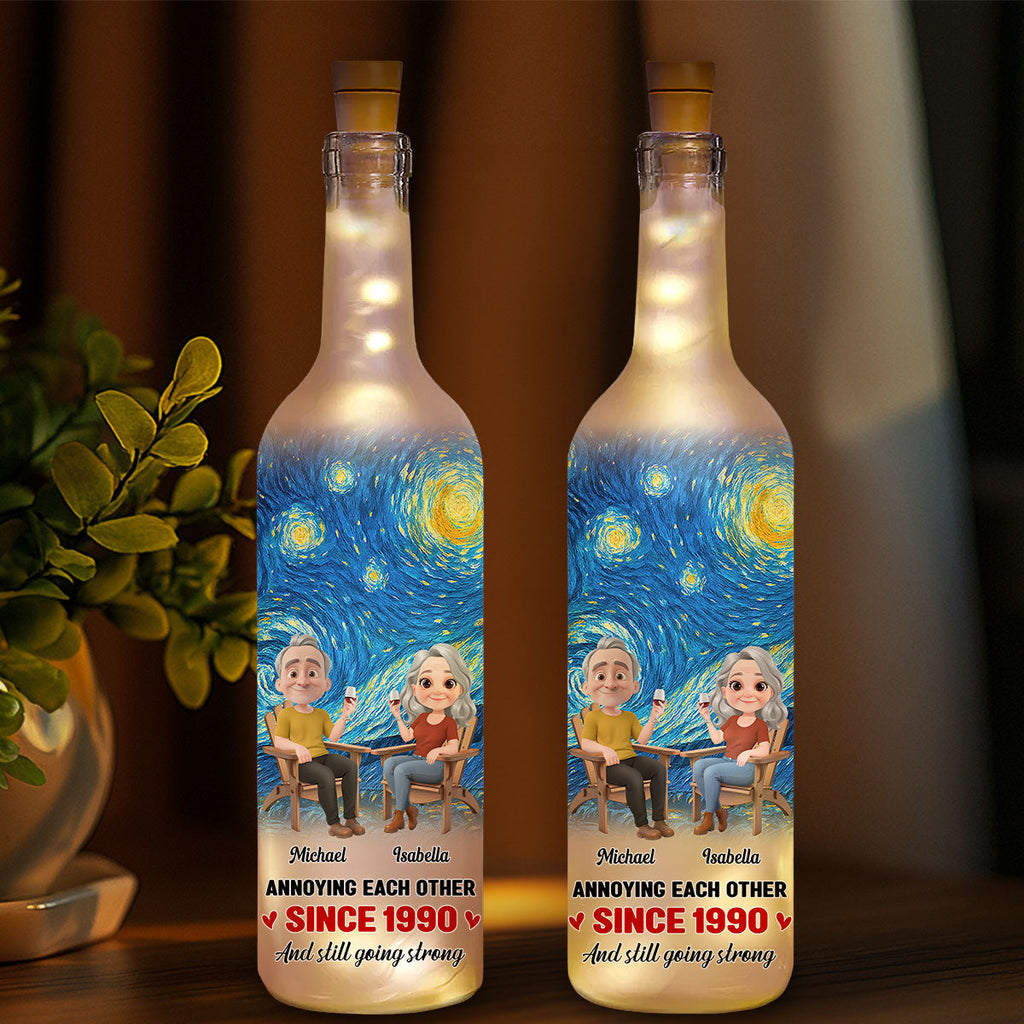 Keep This Love For Years - Personalized Bottle Lamp
