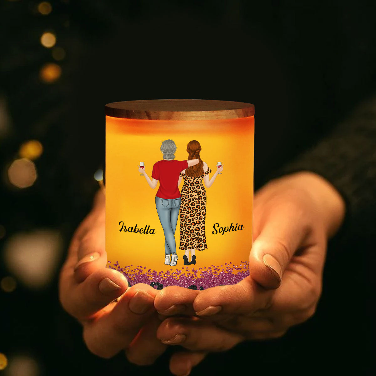This Is Your Reminder - Personalized Glass Jar With LED Candle
