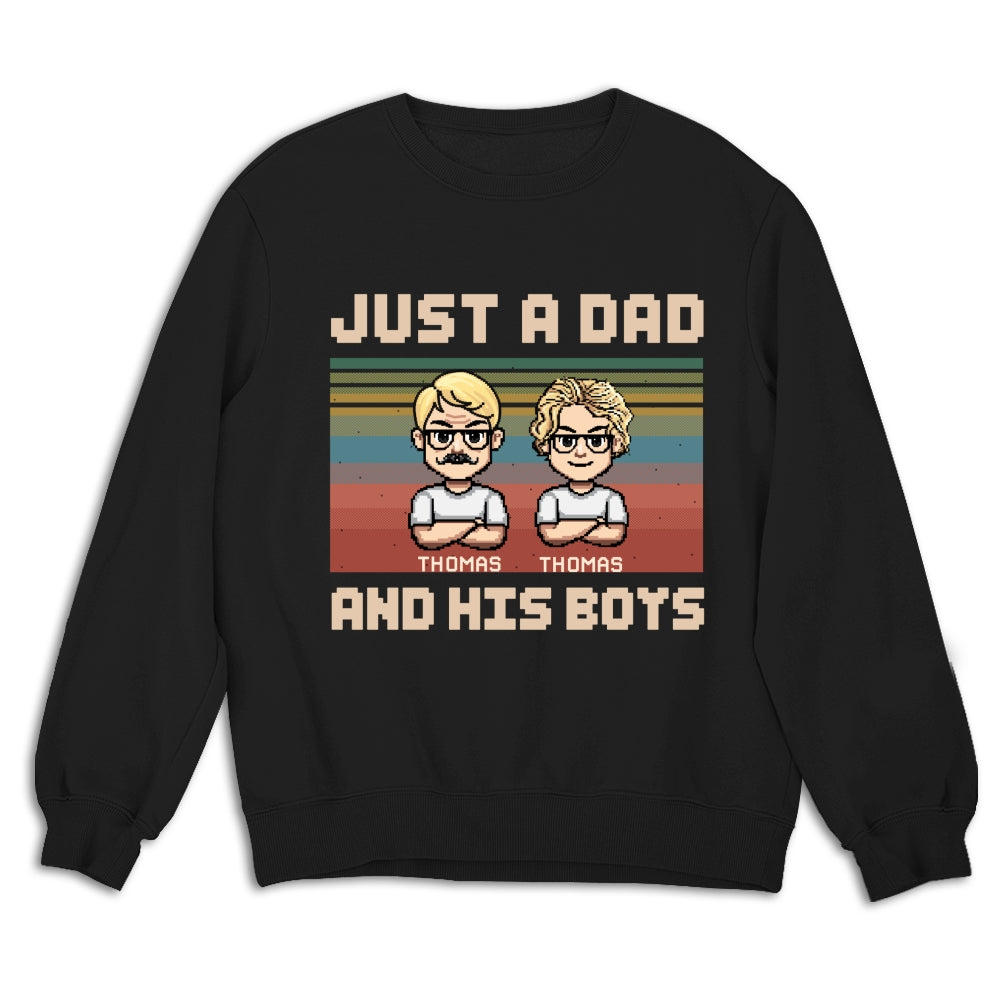 Custom Father's Day, Special Gift for Dad & Grandpa • A Dad And His Daughter - Personalized Shirt