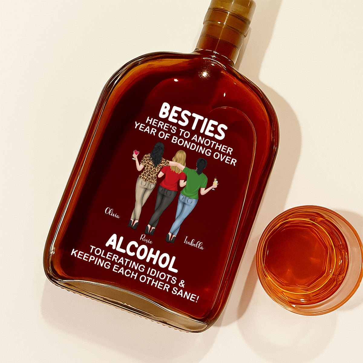 Alcohol Tolerating - Personalized Spirits Decanter