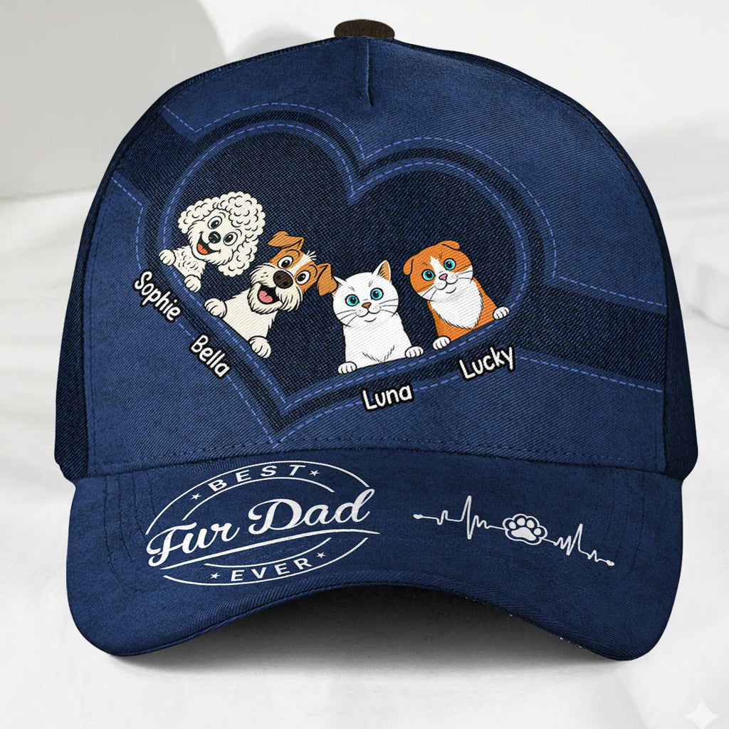 Happiness Starts With Pet- Personalized Classic Cap