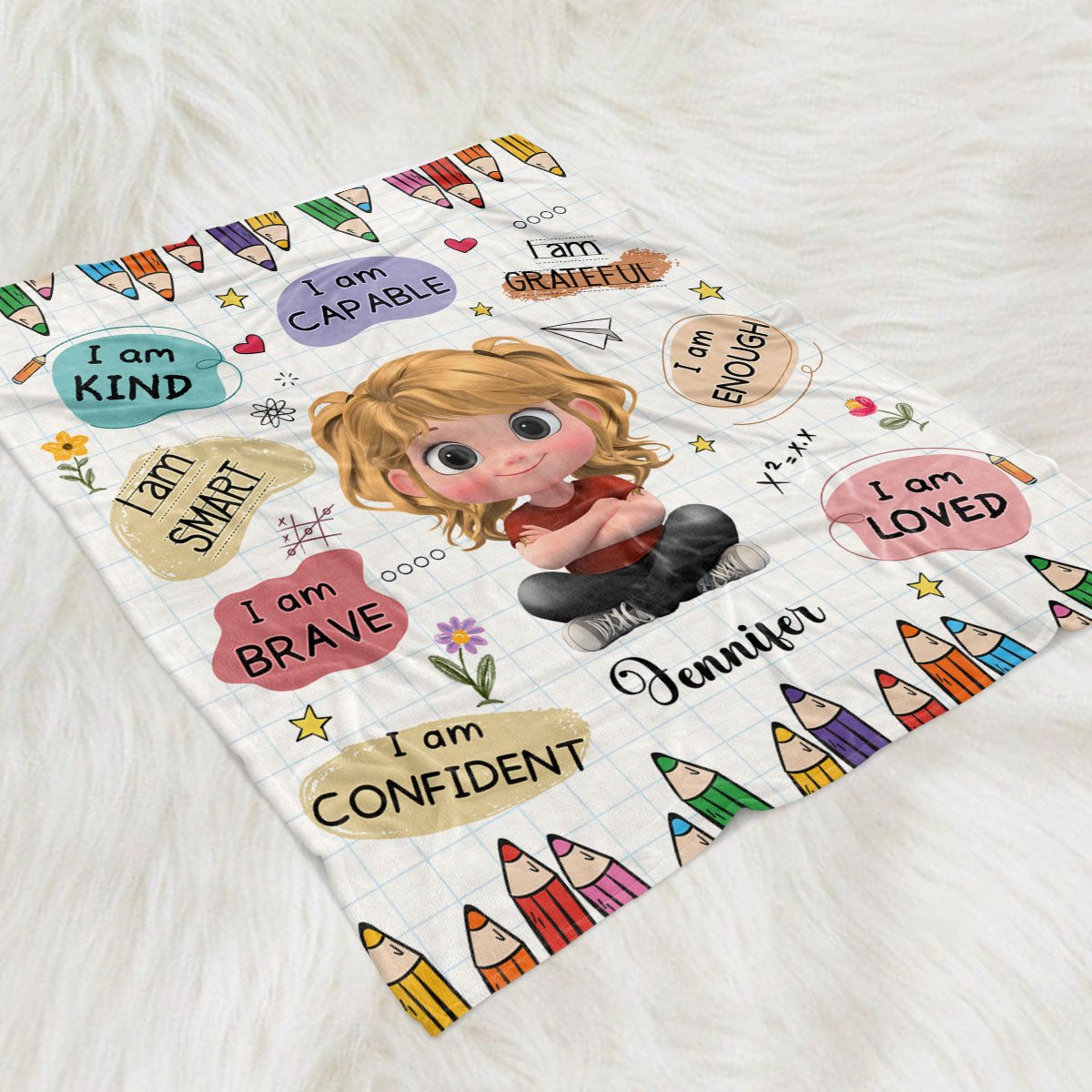 My Favorite Person - Personalized Fleece Blanket