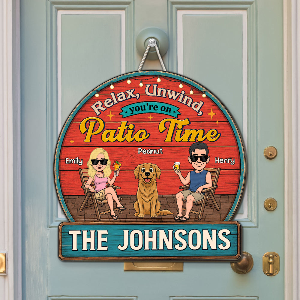 Custom Home & Wall Decor, Birthday & Christmas Gift • Cheers To Backyard Memories - Personalized Wood Sign