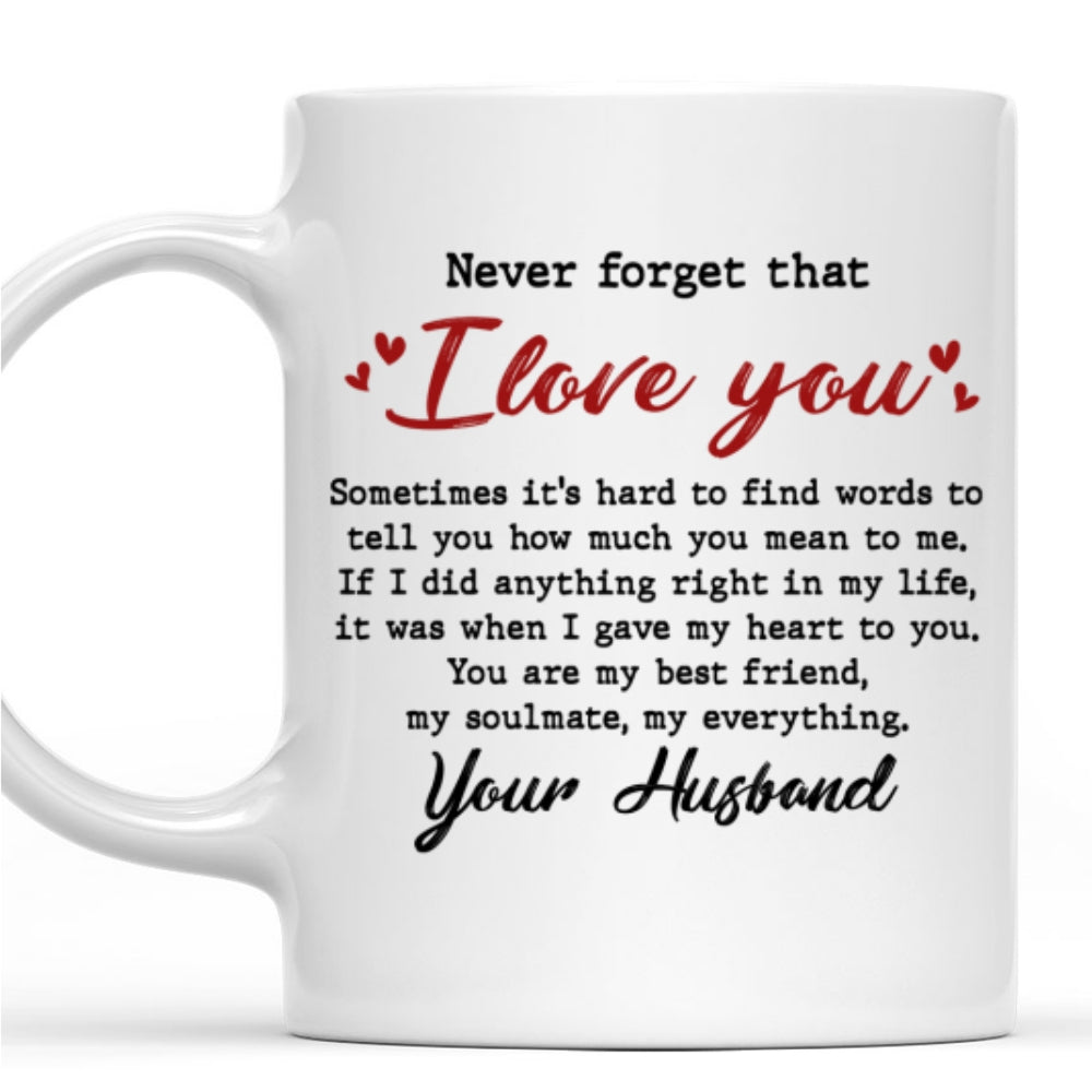 Custom Anniversary Keepsake Gifts For Couple • You Are My Everything - Personalized Coffee Mug