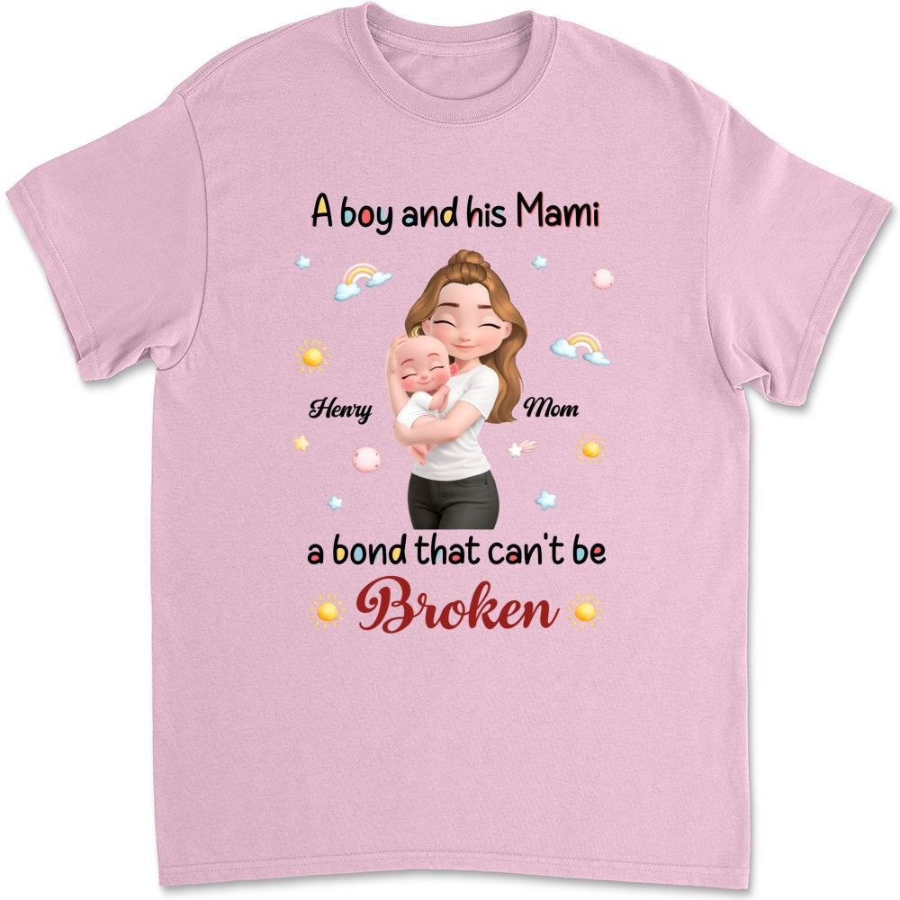 Custom Christmas & Birthday Keepsake Gift • A Baby And Mama - Personalized Shirt