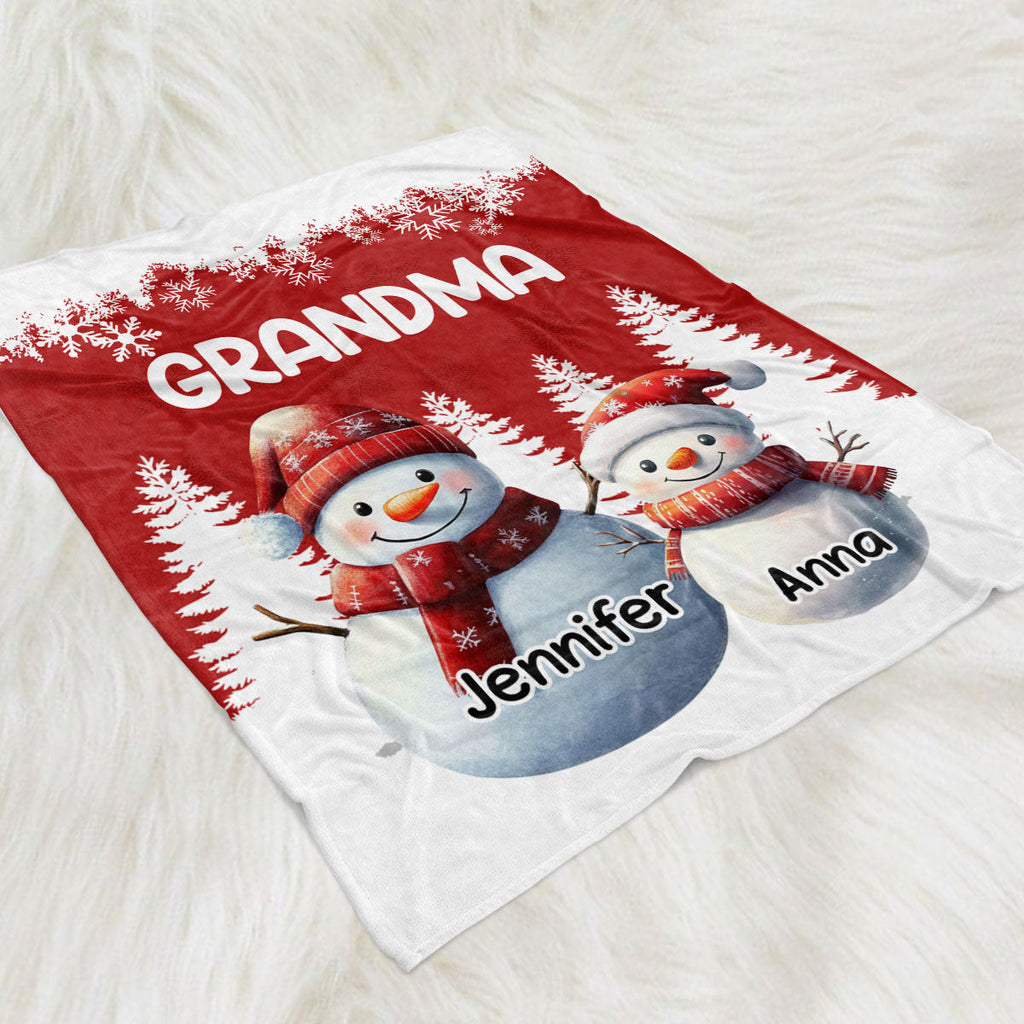 My Fav People Call Me - Personalized Fleece Blanket