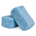 Foam and microfiber applicator pads for wax and sealant
