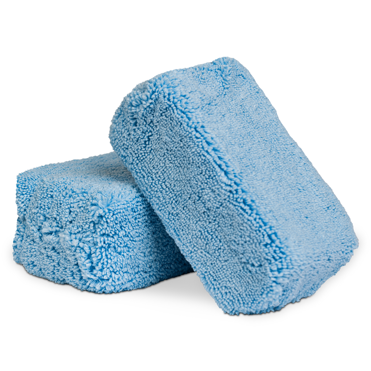 Foam and microfiber applicator pads for wax and sealant