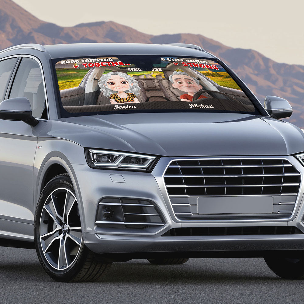 Together Forever - Personalized Car Sunshade