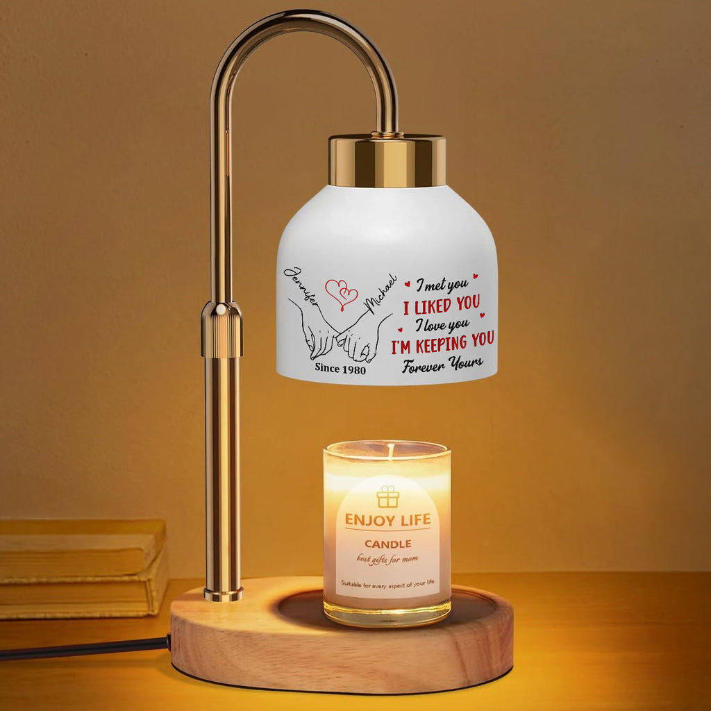 Forever Yours - Personalized Candle Warmer Lamp