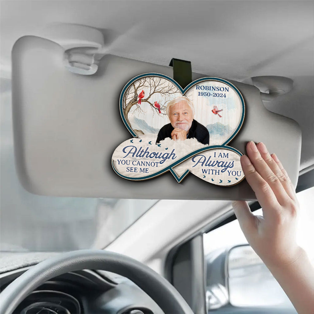 Beside me - Personalized Car Visor Clip
