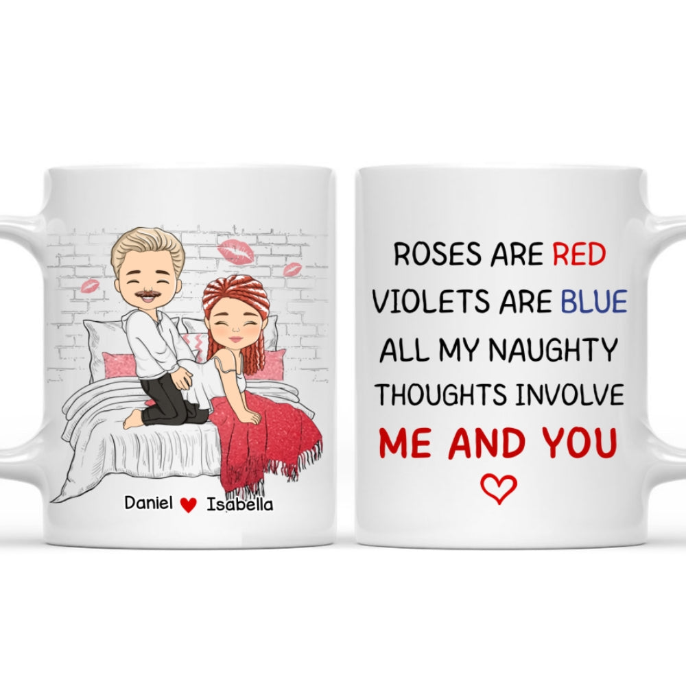 Custom Anniversary Keepsake Gifts For Couple • Involve Me And You - Personalized Coffee Mug
