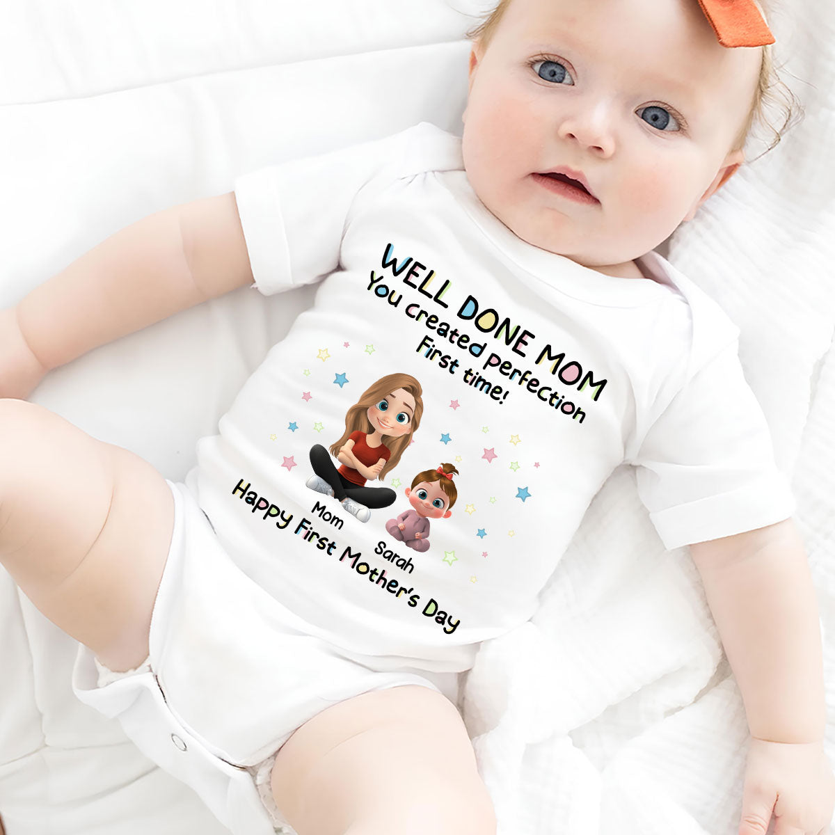 You Created Perfection - Personalized Baby Onesie