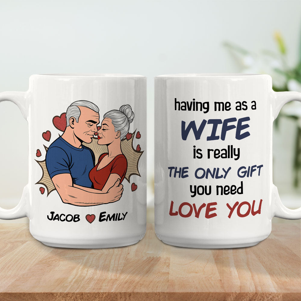 Custom Anniversary Keepsake Gifts For Couple • Only One You Need - Personalized Coffee Mug