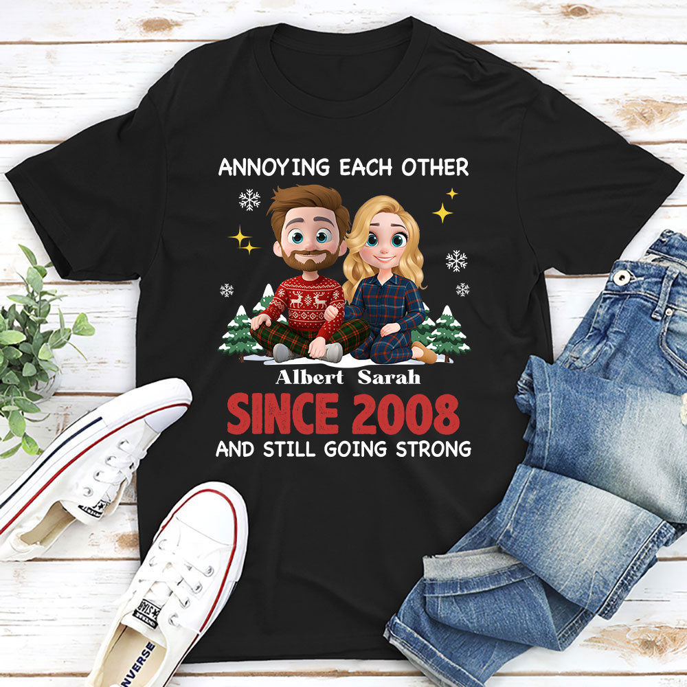 Custom Christmas Anniversary Keepsake Gifts For Husband • Christmas With You - Personalized Shirt
