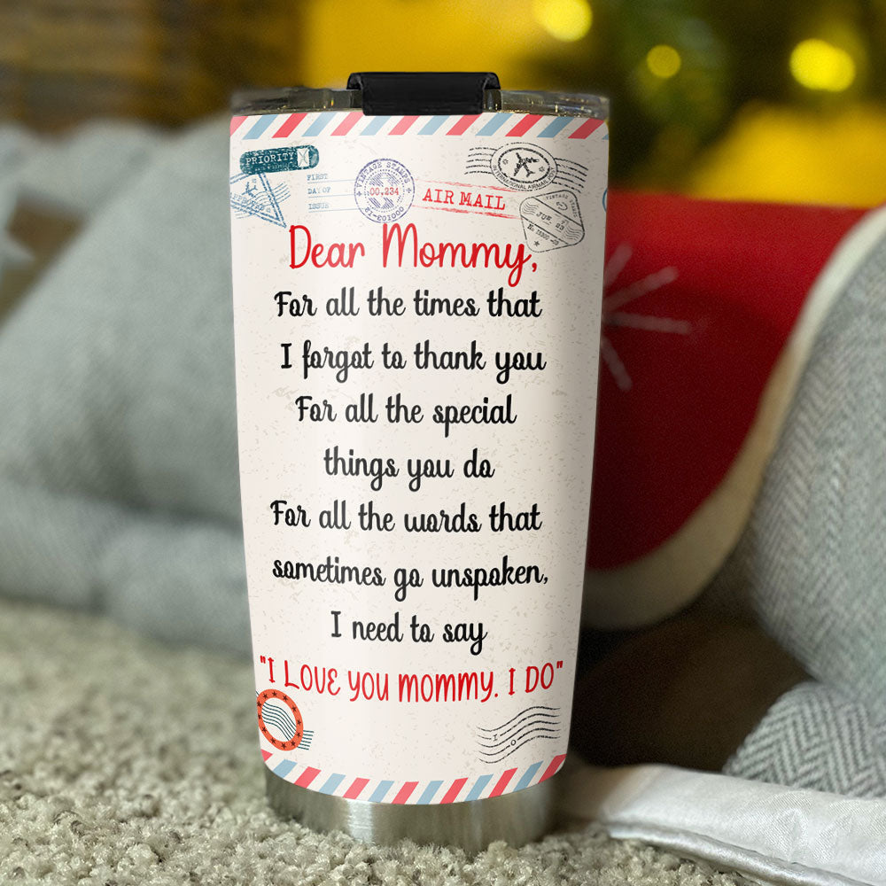 Custom Christmas Birthday Gifts For Mom • Love You Always - Personalized Tumbler