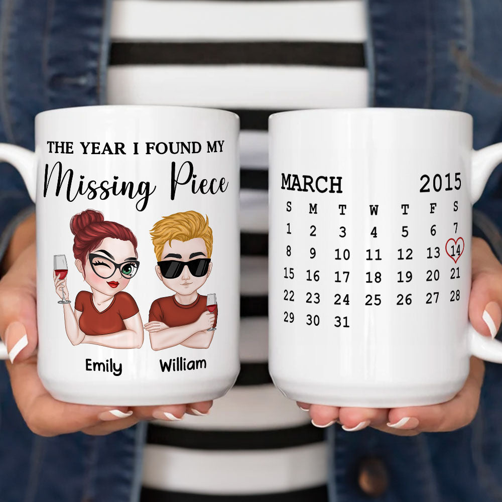 Custom Anniversary Keepsake Gifts For Couple • My Piece - Personalized Coffee Mug
