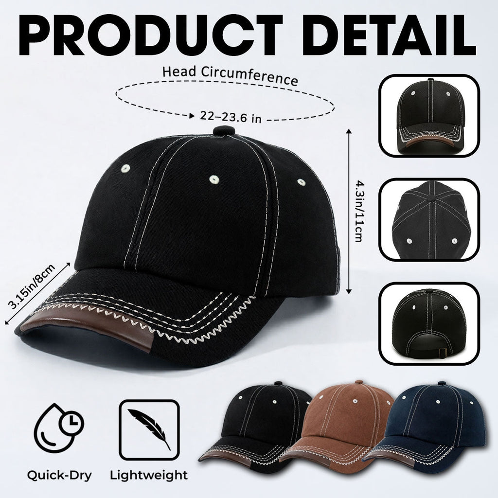 We Caught The Best Baseball Dad - Personalized Vintage Soft Baseball Cap