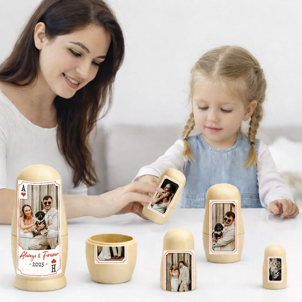 Happy Together - Personalized Nesting Doll