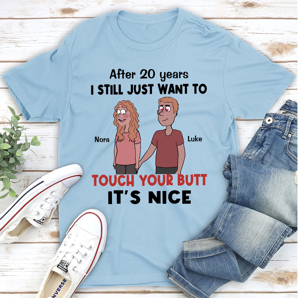 Custom Anniversary Keepsake Gifts For Couple • I Still - Personalized Classic T-shirt