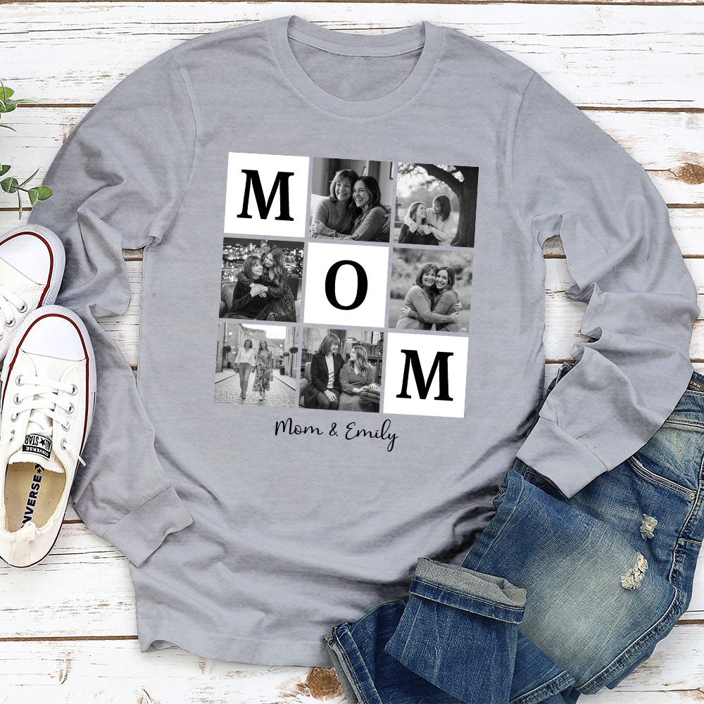 Custom Photo Mother's Day Gift for Mom & Grandma • My Forever Hero Mom - Personalized Shirt