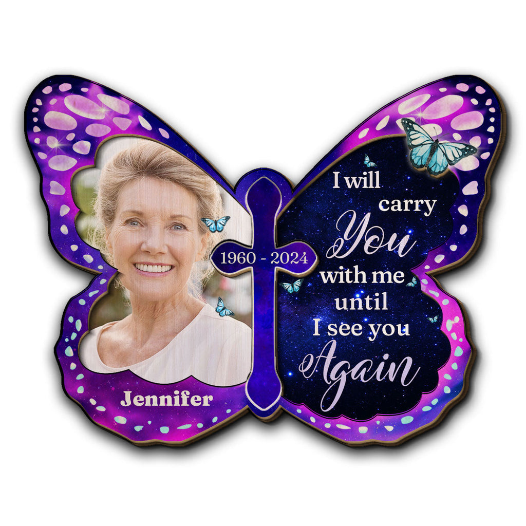 Always Beside You - Personalized Car Visor Clip