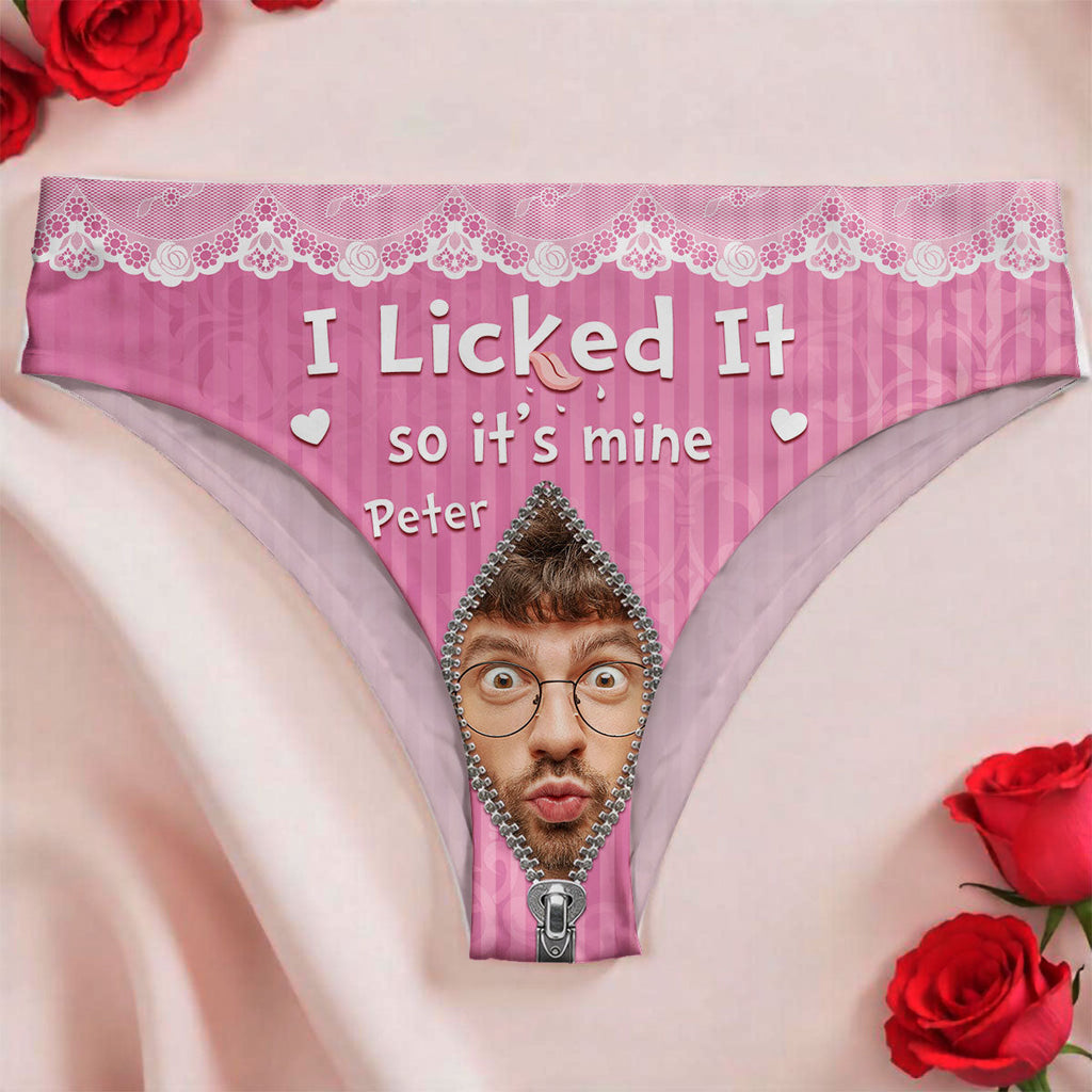 I Licked It - Personalized Women Briefs
