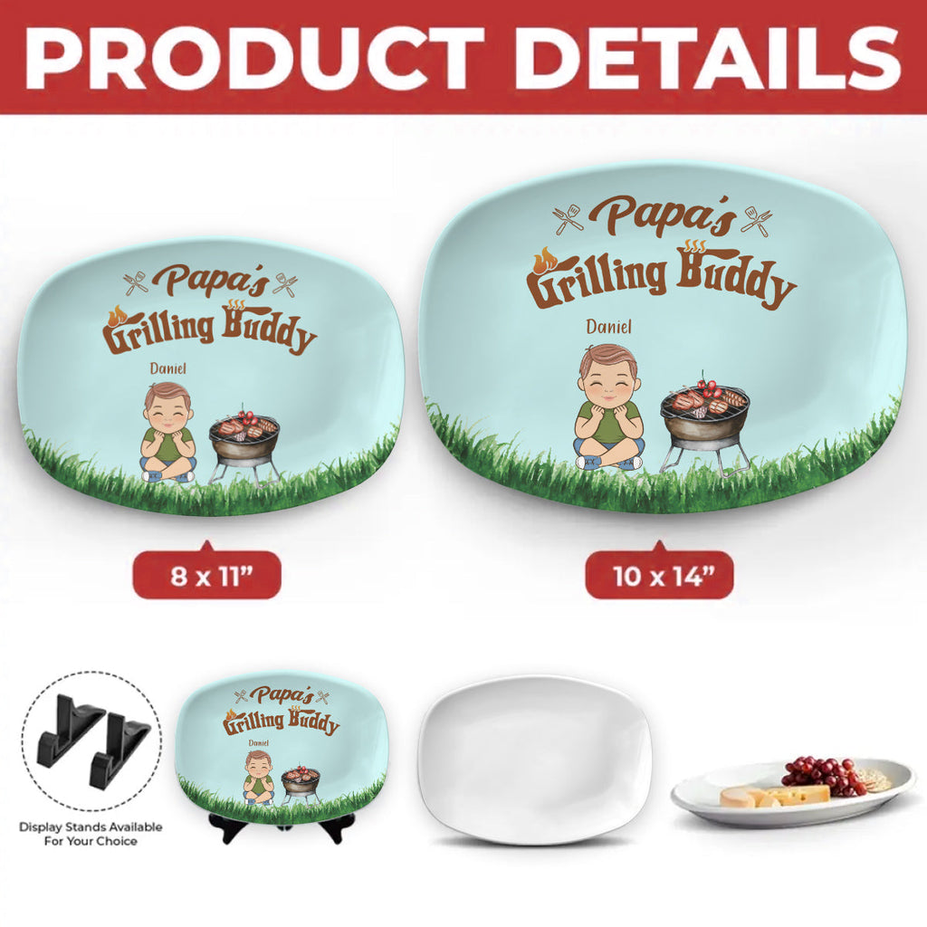 Daddy Grill Master - Personalized Platter