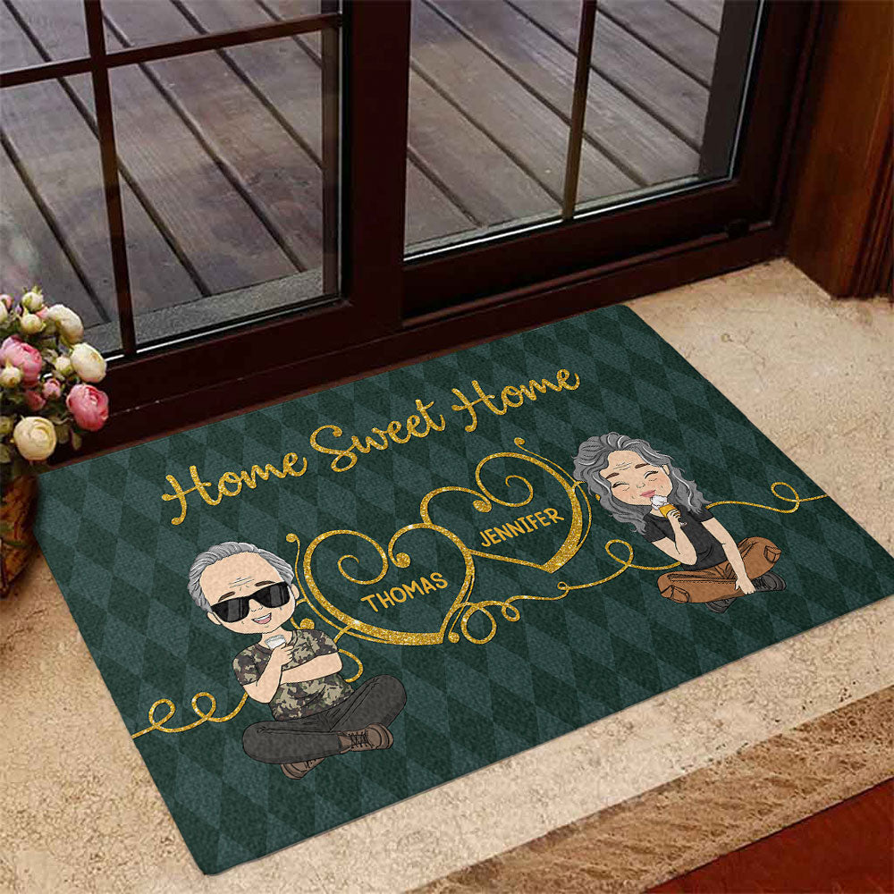 We Are Homebodies - Personalized Doormat