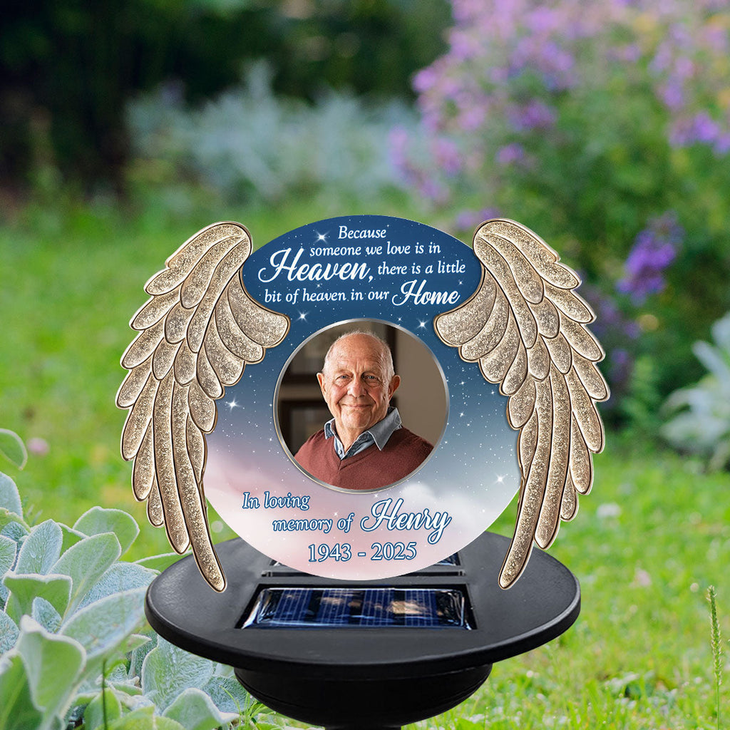 Some One We Love Is In Heaven - Personalized Solar Light
