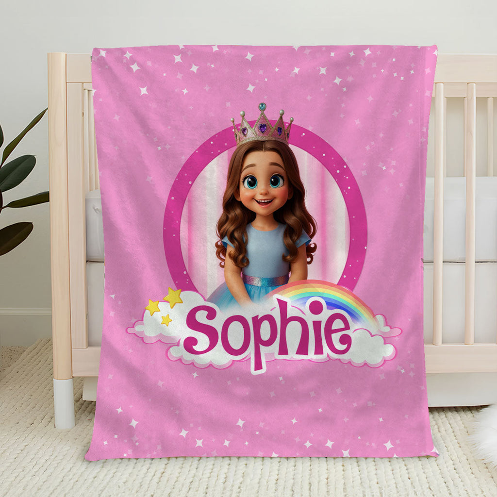 Like A Star - Personalized Fleece Blanket