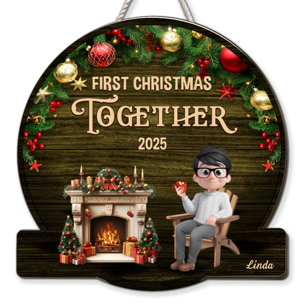 Custom Family Christmas Holiday Home & Wall Decor • Best Holiday - Personalized Wood Sign