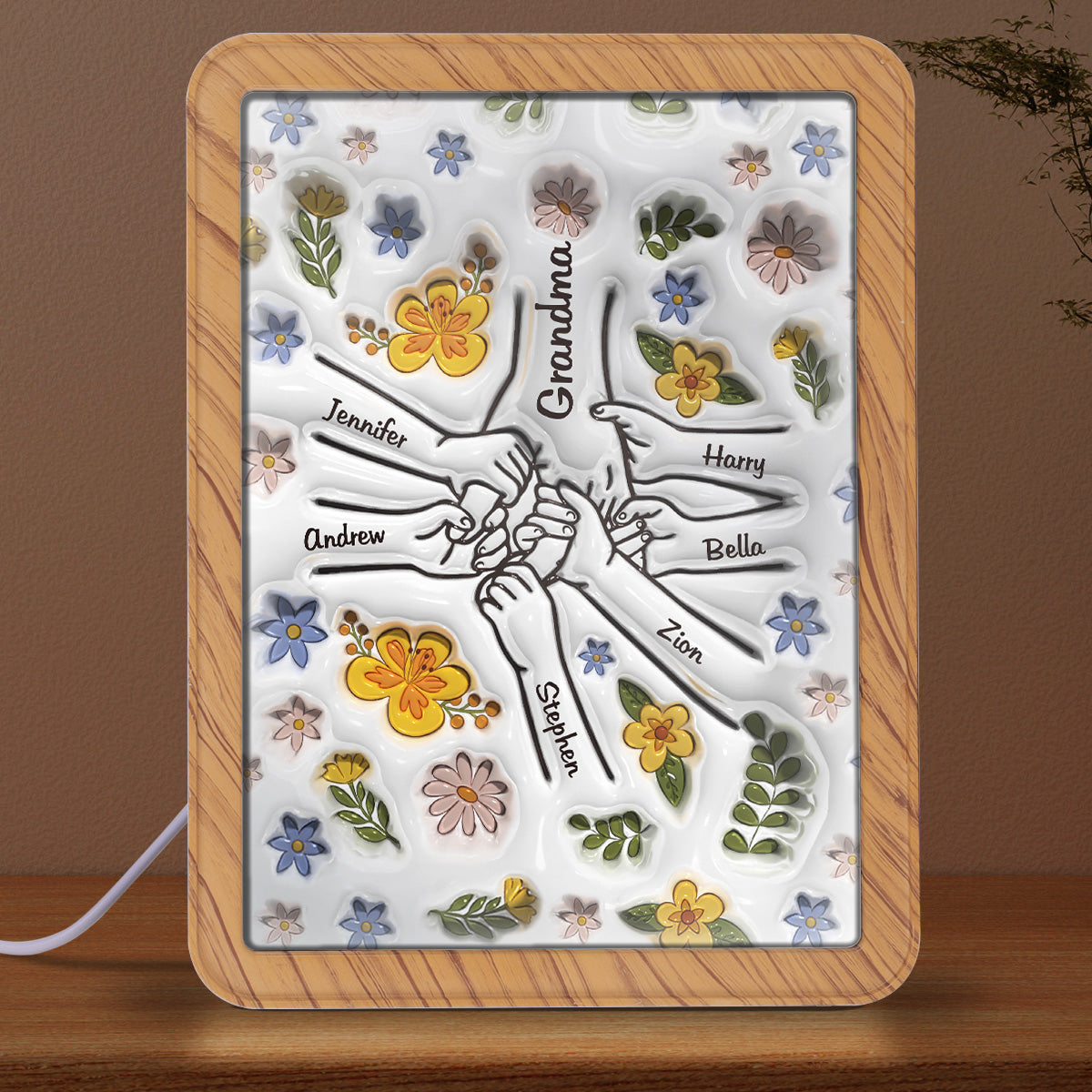 Hold Our Hand - Personalized Magic Mirror