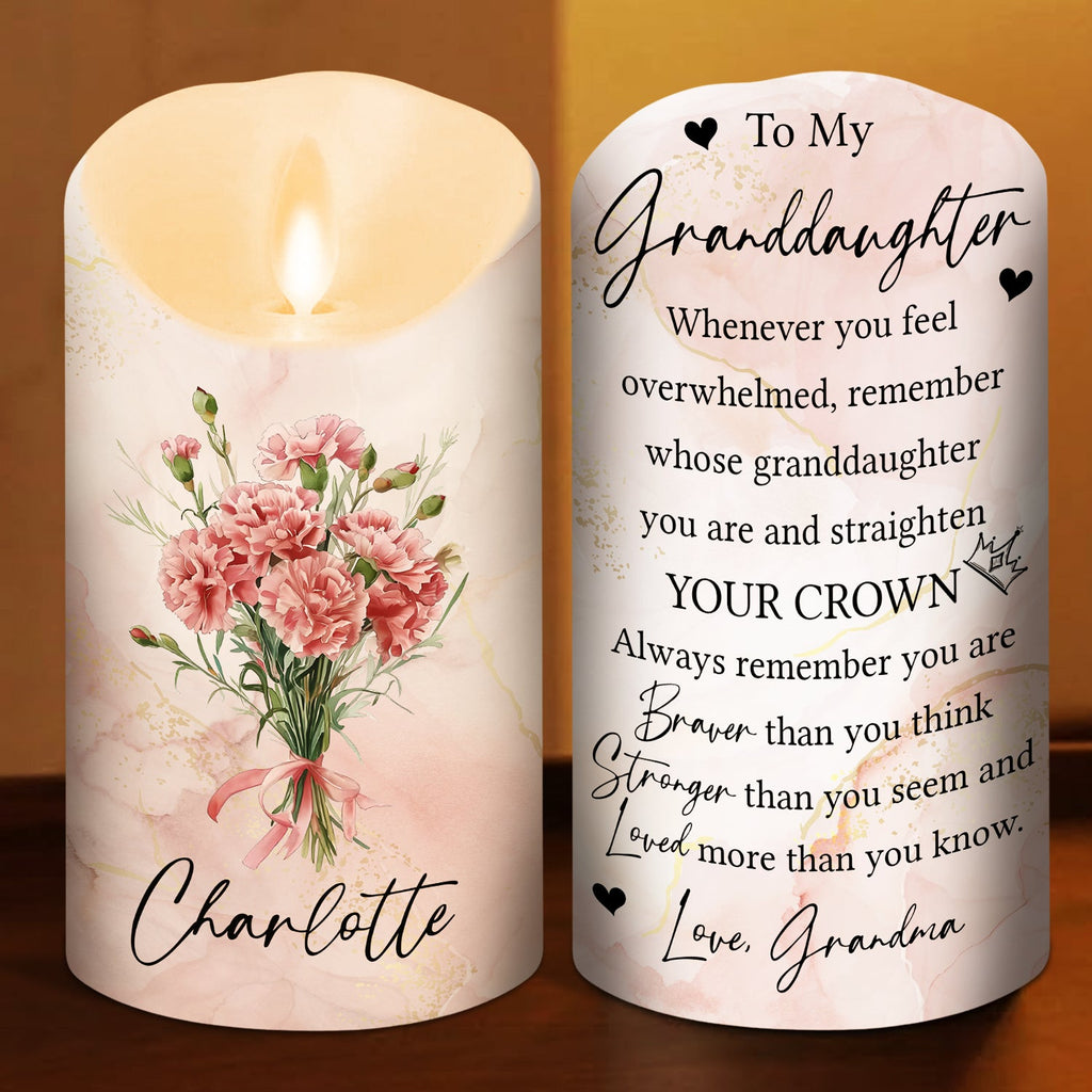 You Are Loved More Deeply - Personalized LED Candle