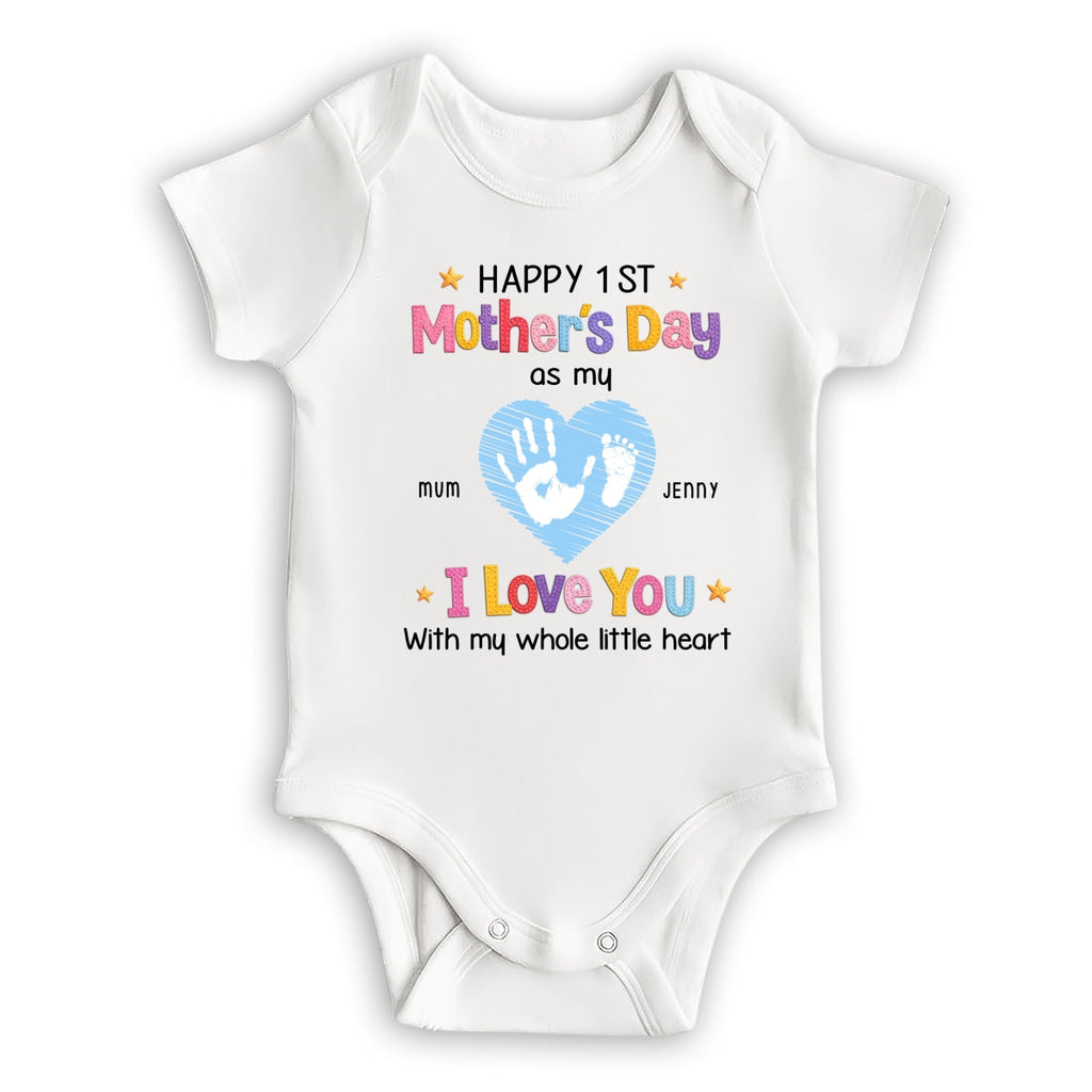 I Love You - Personalized Baby Onesie