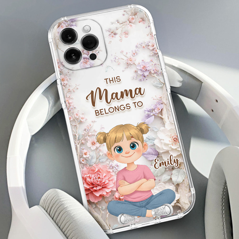 This Grandma Belongs To - Personalized 3D Effect Phone Case