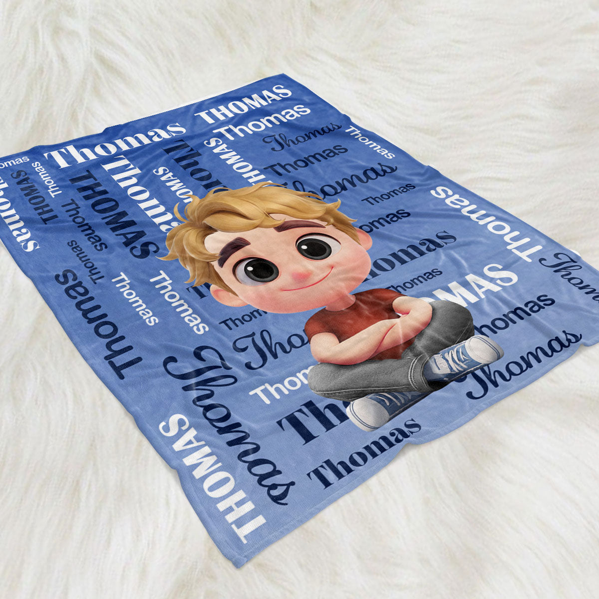 Warming Hug - Personalized Fleece Blanket