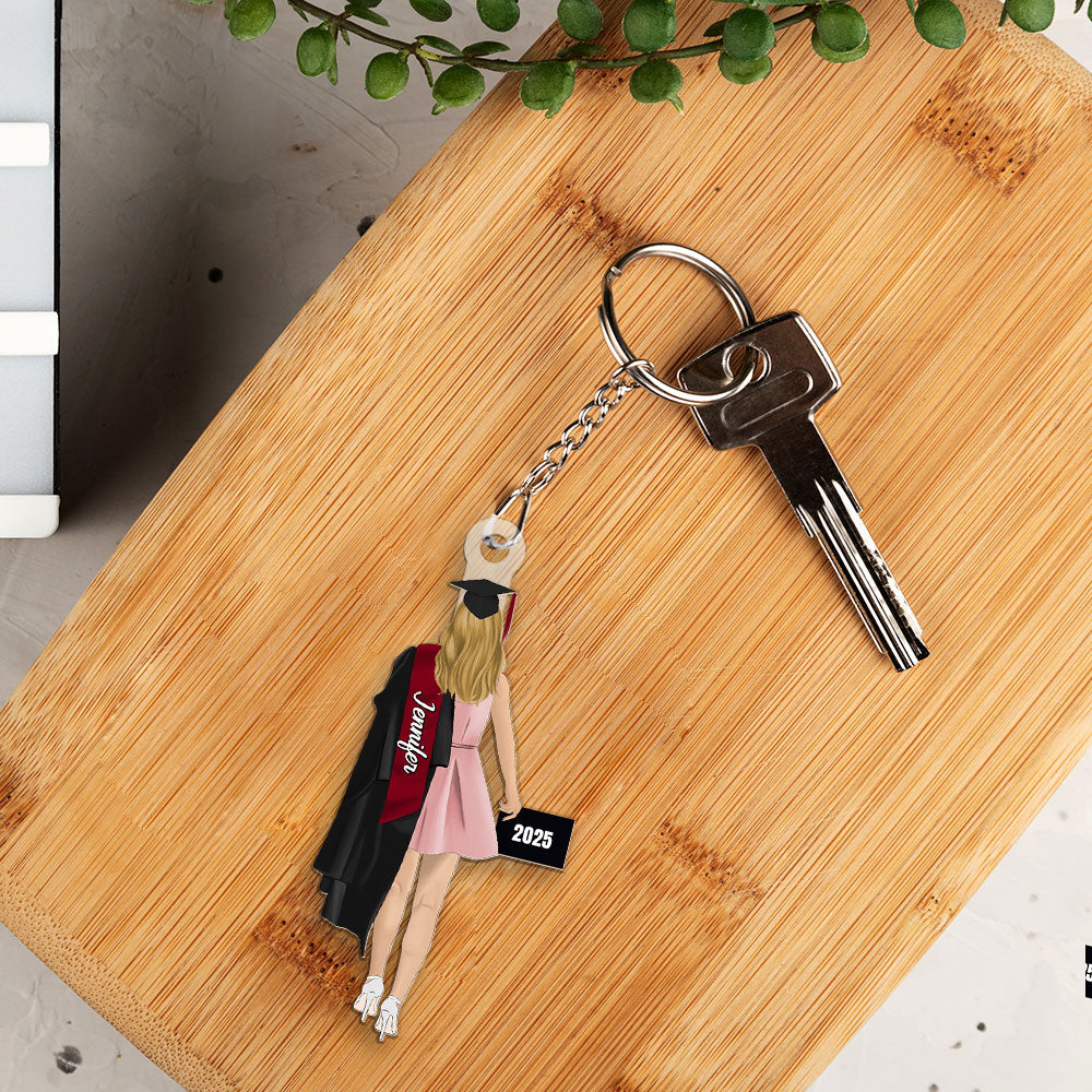 Happy Graduation 2025 - Personalized Acrylic Keychain