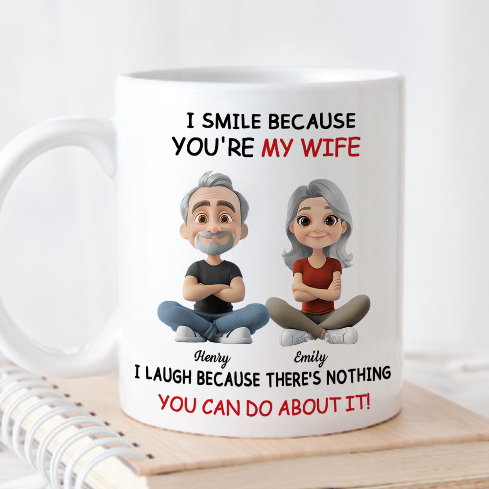 Custom Christmas & Birthday Keepsake Gift • My Wife - Personalized Coffee Mug