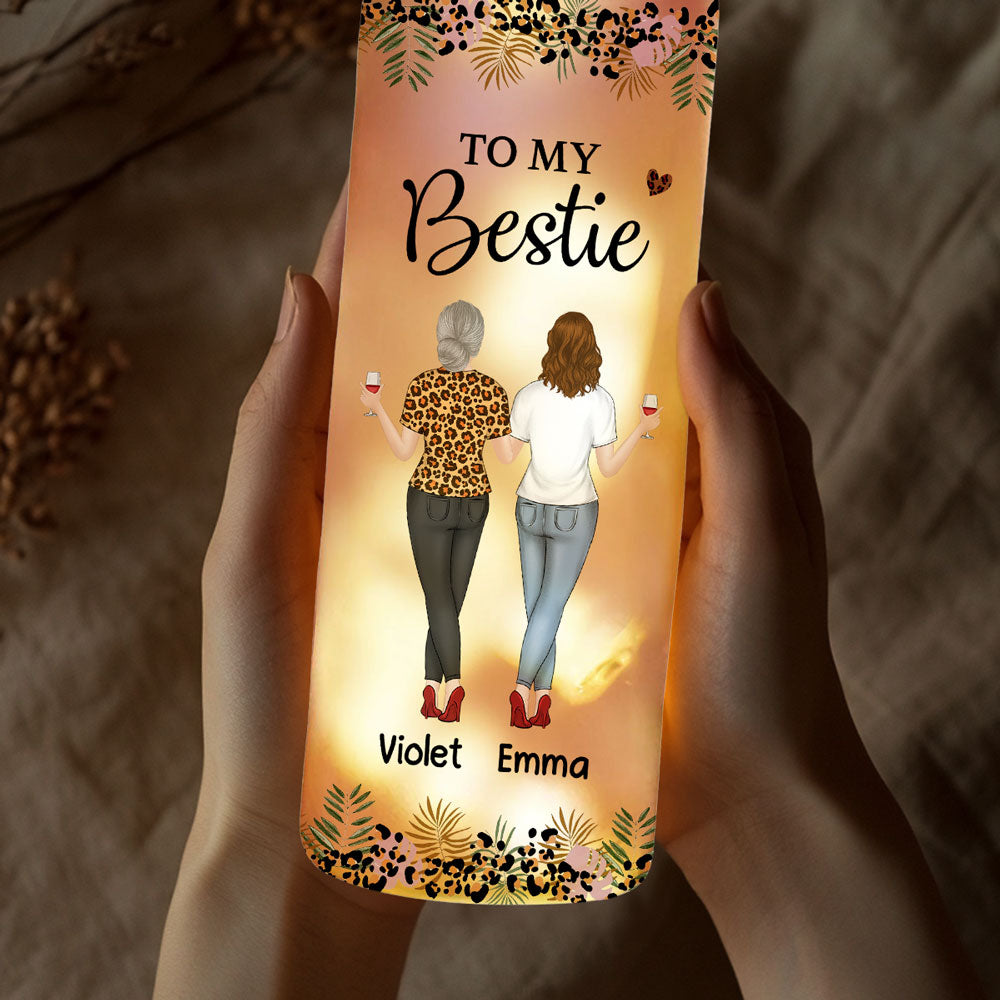 You Are My Soul Sister - Personalized Bottle Lamp