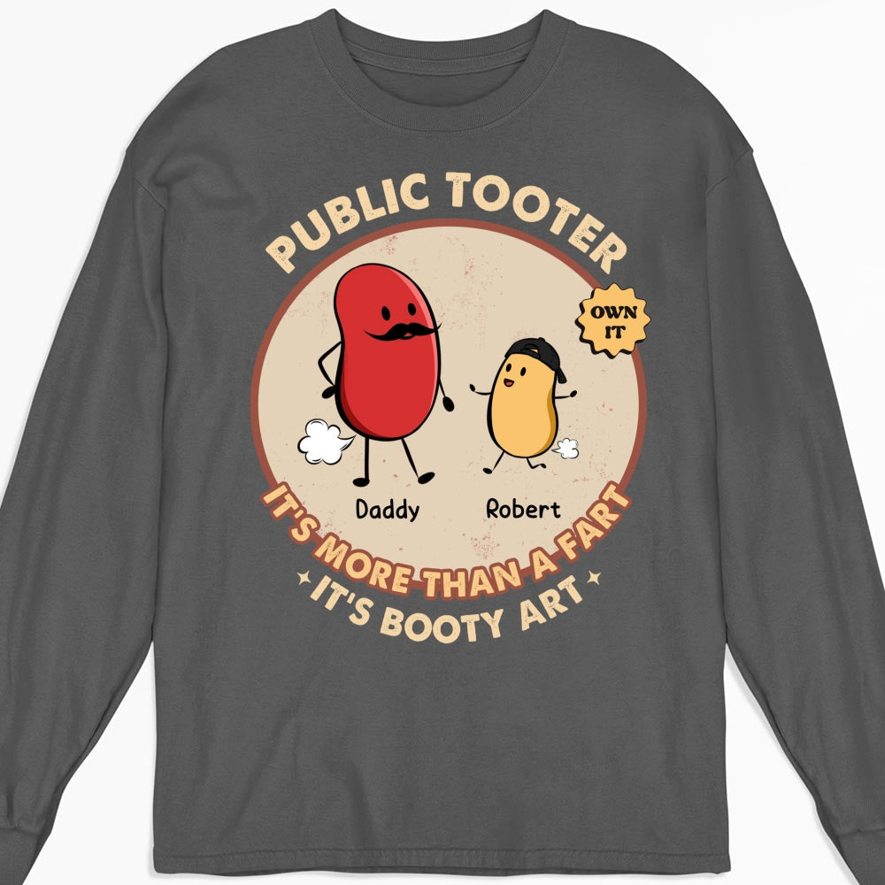 Custom Father's Day, Special Gift for Dad & Grandpa • Toot Like You Mean It - Personalized Shirt