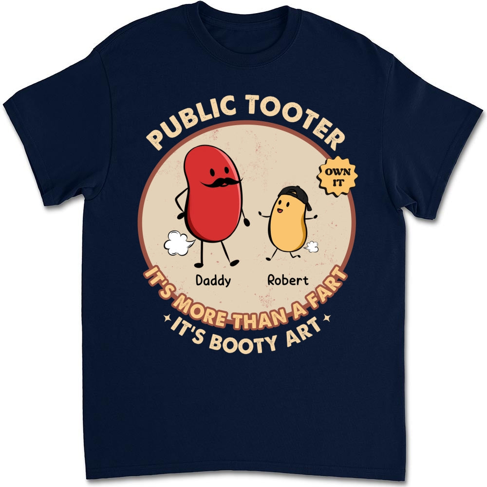 Custom Father's Day, Special Gift for Dad & Grandpa • Toot Like You Mean It - Personalized Shirt