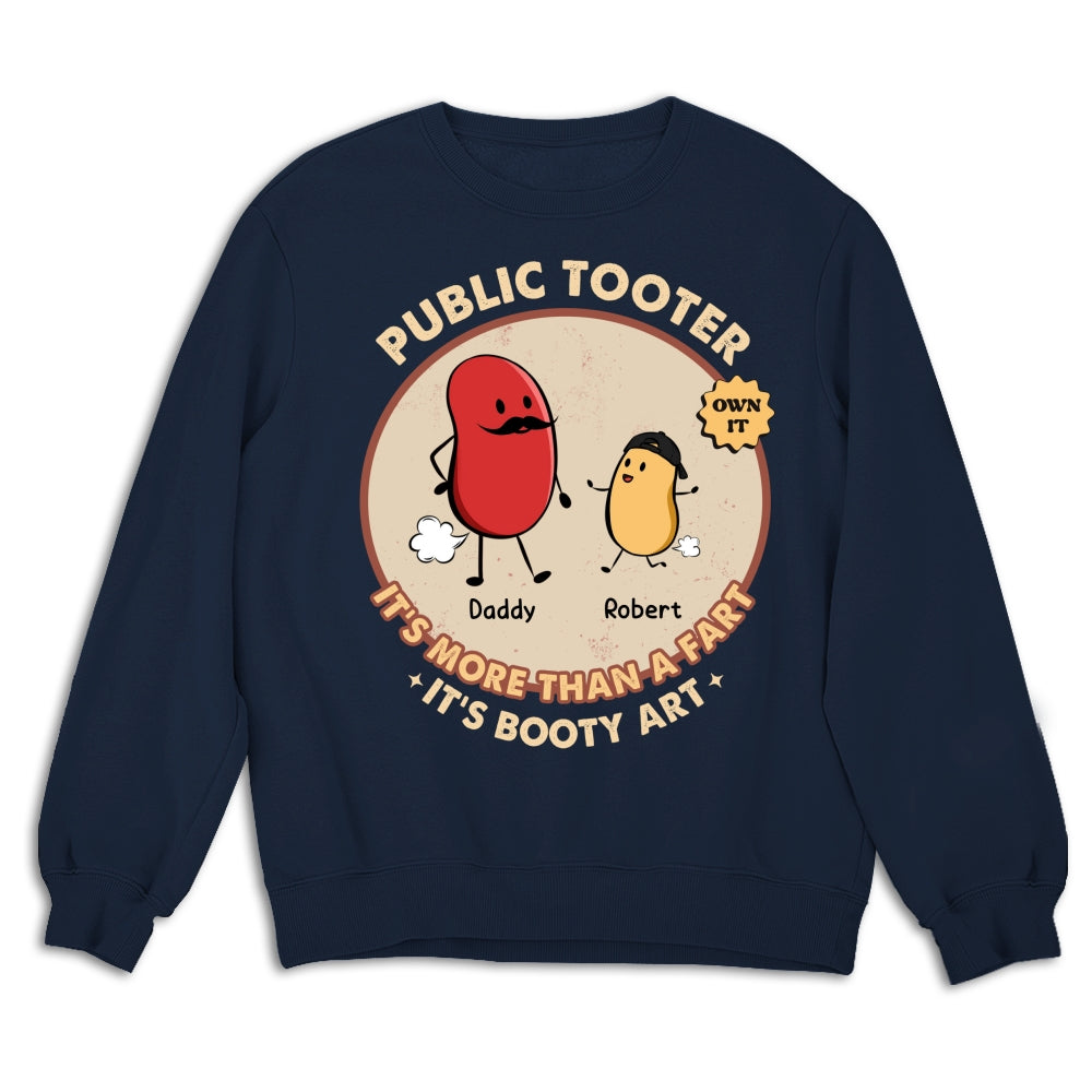 Custom Father's Day, Special Gift for Dad & Grandpa • Toot Like You Mean It - Personalized Shirt