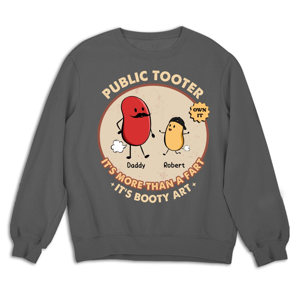 Custom Father's Day, Special Gift for Dad & Grandpa • Toot Like You Mean It - Personalized Shirt