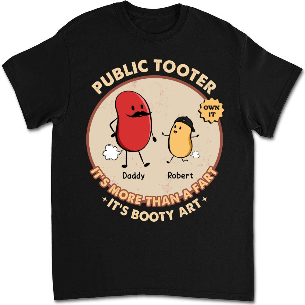 Custom Father's Day, Special Gift for Dad & Grandpa • Toot Like You Mean It - Personalized Shirt