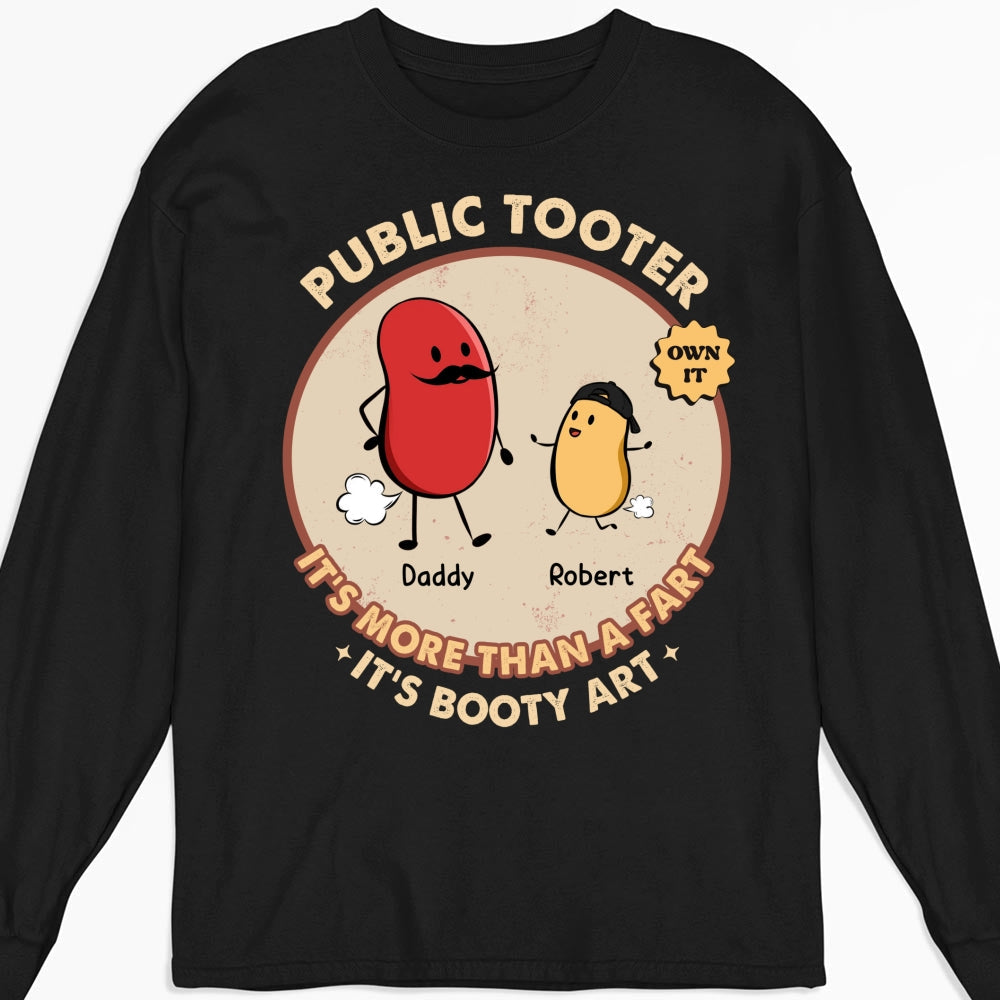 Custom Father's Day, Special Gift for Dad & Grandpa • Toot Like You Mean It - Personalized Shirt