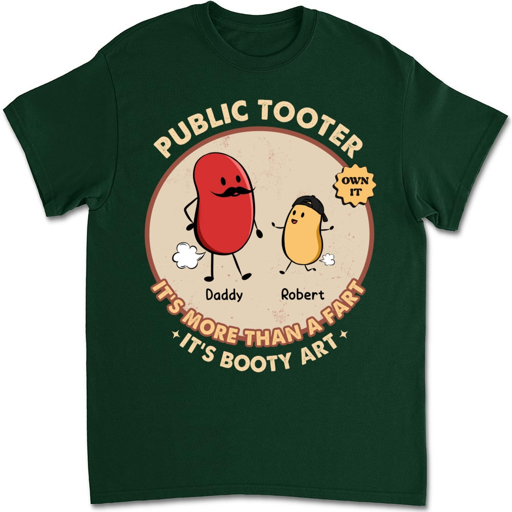 Custom Father's Day, Special Gift for Dad & Grandpa • Toot Like You Mean It - Personalized Shirt