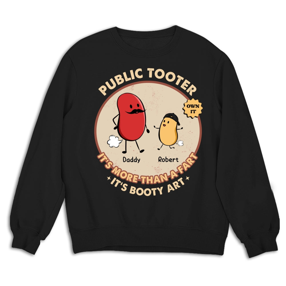 Custom Father's Day, Special Gift for Dad & Grandpa • Toot Like You Mean It - Personalized Shirt